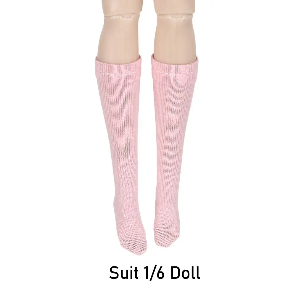 Fashion Doll Socks 1/6 Doll Stockings Clothes Accessories Candy Color Middle Tube Socks For 30CM BJD Dolls Accessories Kids Toys