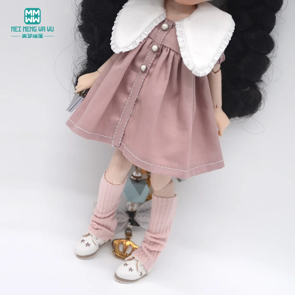 Fashion New Dress for Blyth Doll Azone OB23 OB24 Doll Accessories Girls Gifts