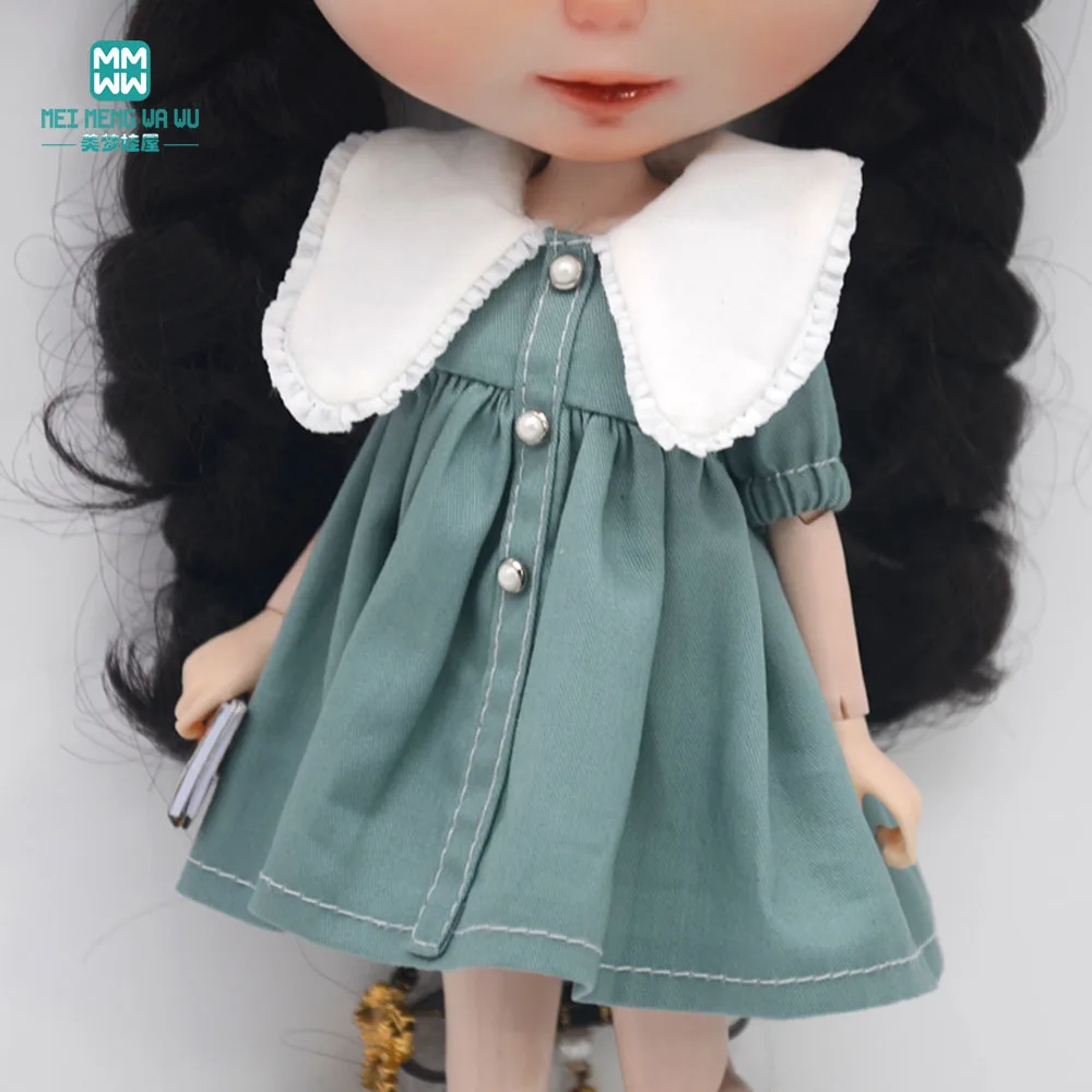 Fashion New Dress for Blyth Doll Azone OB23 OB24 Doll Accessories Girls Gifts