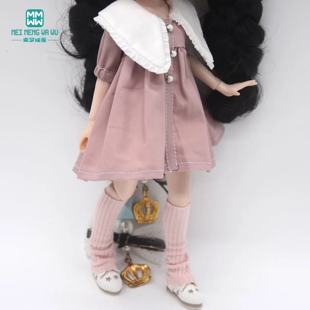 Fashion New Dress for Blyth Doll Azone OB23 OB24 Doll Accessories Girls Gifts