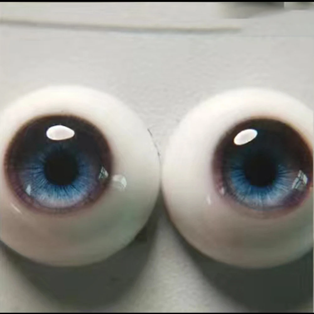 Resin Eyes Doll Eyeball Blue Red Eyes Doll Accessories For 1/6 1/8 1/3 BJD Doll DIY Handmade Eyeball 10mm/12mm/14mm/16mm/18mm