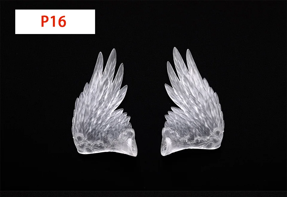 BJD Accessories Horns Wings Resin Fantasy BJD Custom Transparent Tan Skin Option Elf Ears Blue Red Pink Gift