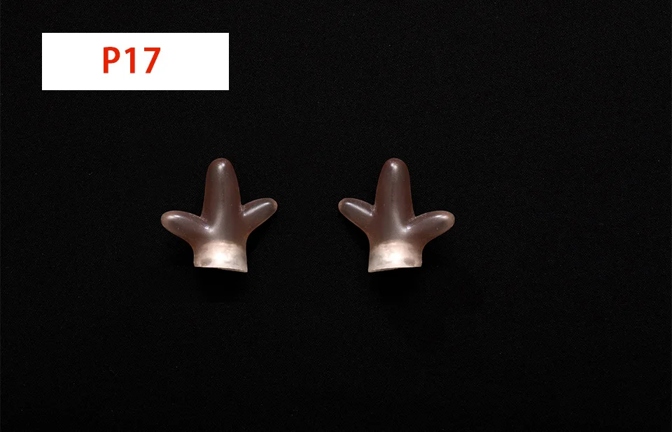 BJD Accessories Horns Wings Resin Fantasy BJD Custom Transparent Tan Skin Option Elf Ears Blue Red Pink Gift