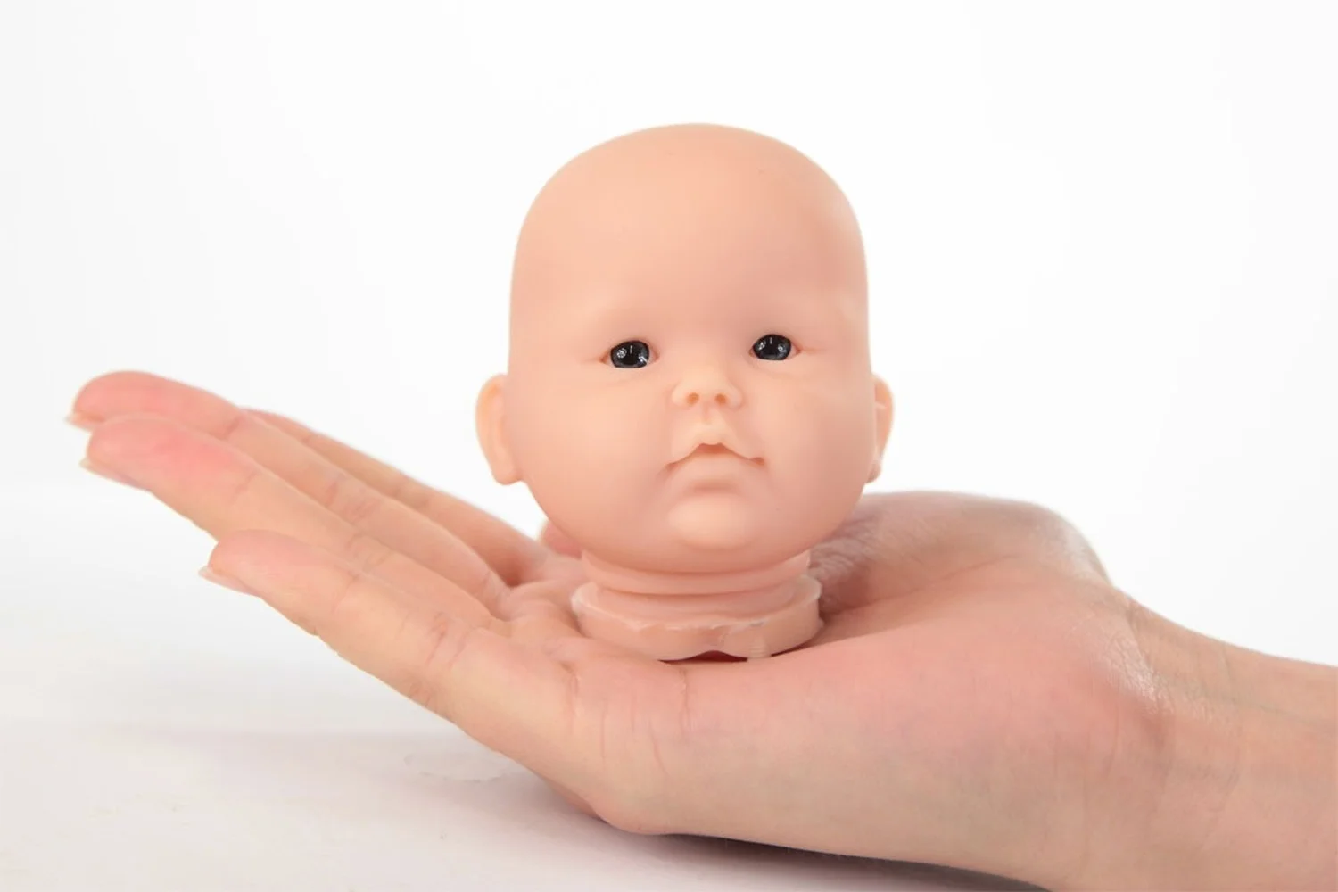10inch Mini Reborn Doll Kit Mina Mini Triplet Unfinished Unpainted Doll Parts with Body and Eyes Blank Doll Kit DIY Toys