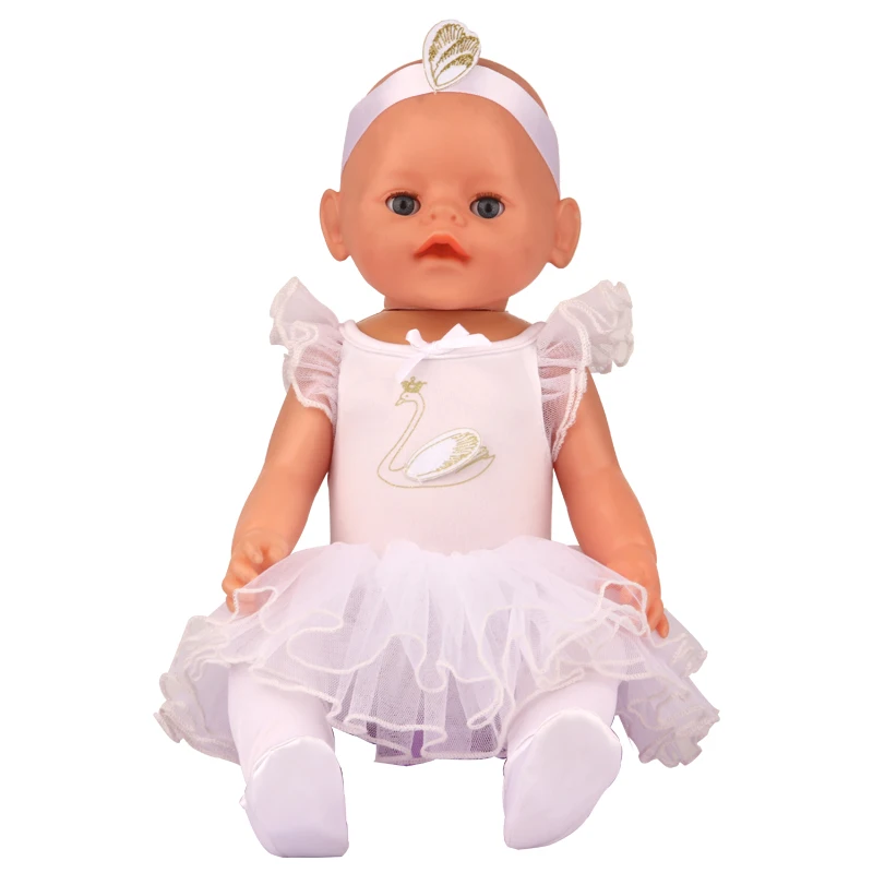 5 Sets American 18 Inch Girl Doll Clothes Animal Tree Mickey Clothes Dress Set For 43cm New Born Baby&OG,Doll Accessories Gift