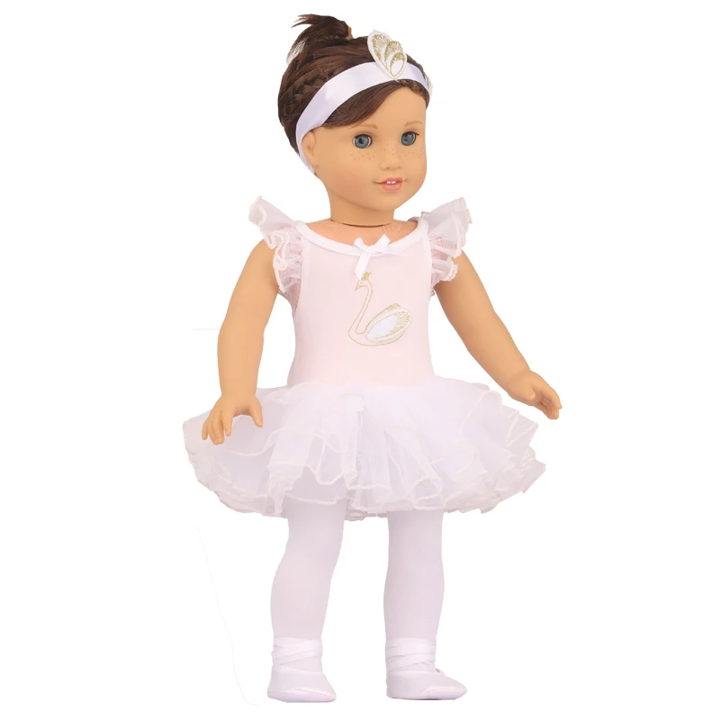 5 Sets American 18 Inch Girl Doll Clothes Animal Tree Mickey Clothes Dress Set For 43cm New Born Baby&OG,Doll Accessories Gift