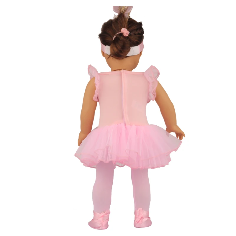 5 Sets American 18 Inch Girl Doll Clothes Animal Tree Mickey Clothes Dress Set For 43cm New Born Baby&OG,Doll Accessories Gift