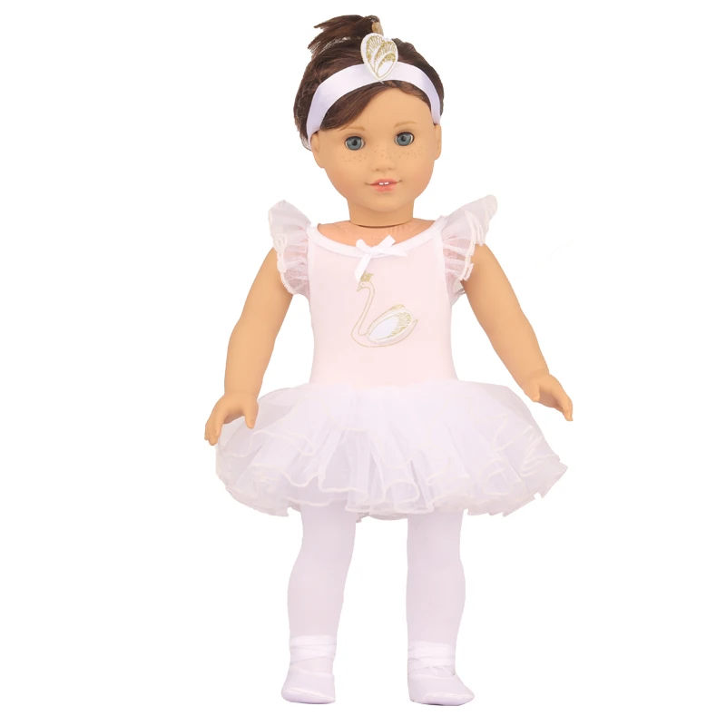 5 Sets American 18 Inch Girl Doll Clothes Animal Tree Mickey Clothes Dress Set For 43cm New Born Baby&OG,Doll Accessories Gift
