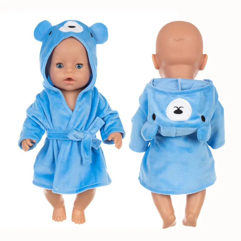 43 Cm Baby Doll Clothes Dress Waist Coat 17 Inch Reborn Dolls Outfit Wear Toys Outfit