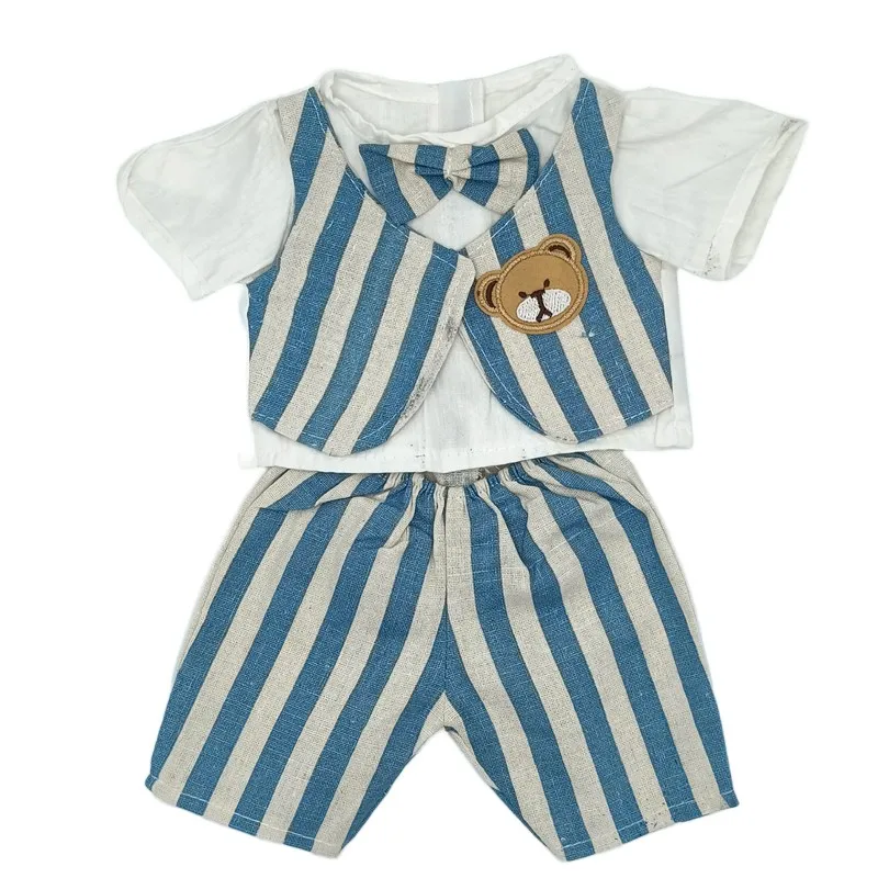 43 Cm Baby Doll Clothes Dress Waist Coat 17 Inch Reborn Dolls Outfit Wear Toys Outfit