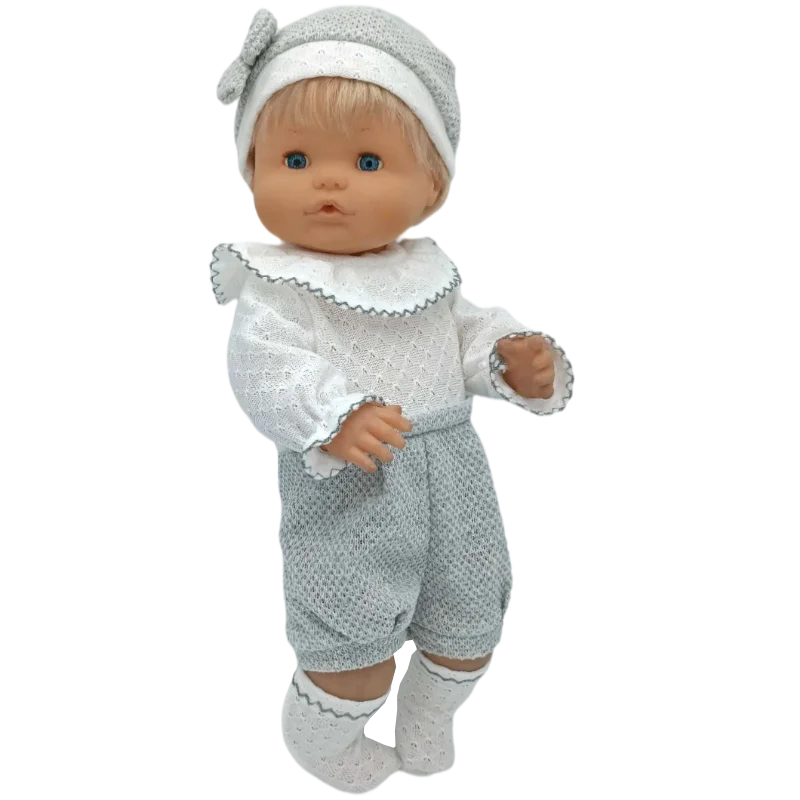 Reborn Baby Dolls Winter Coat Set 40Cm Nenuco Doll Clothing Ropa Y Su Hermanita Accessories