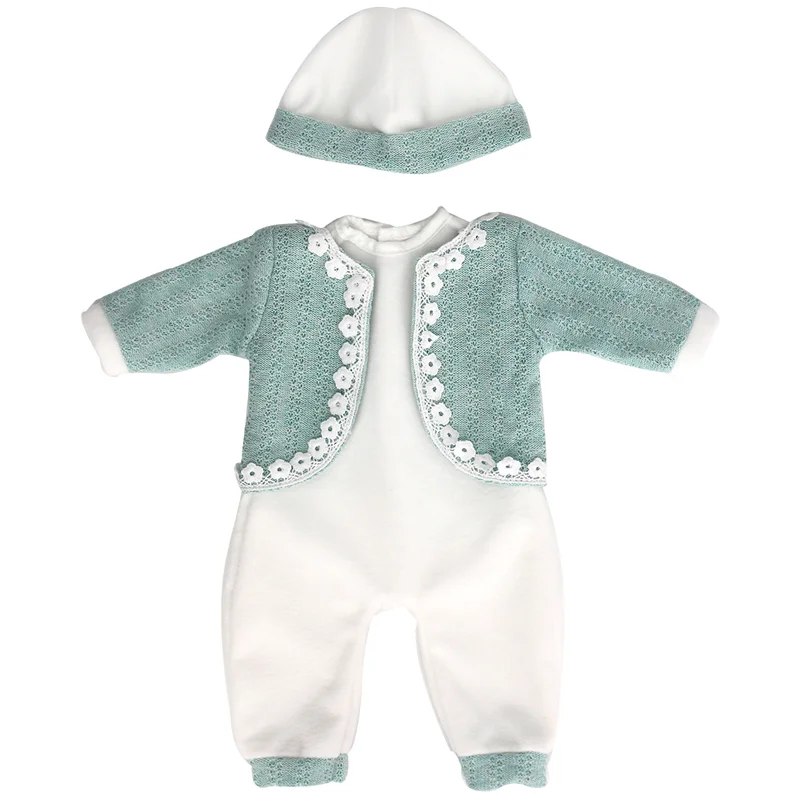 Reborn Baby Dolls Winter Coat Set 40Cm Nenuco Doll Clothing Ropa Y Su Hermanita Accessories