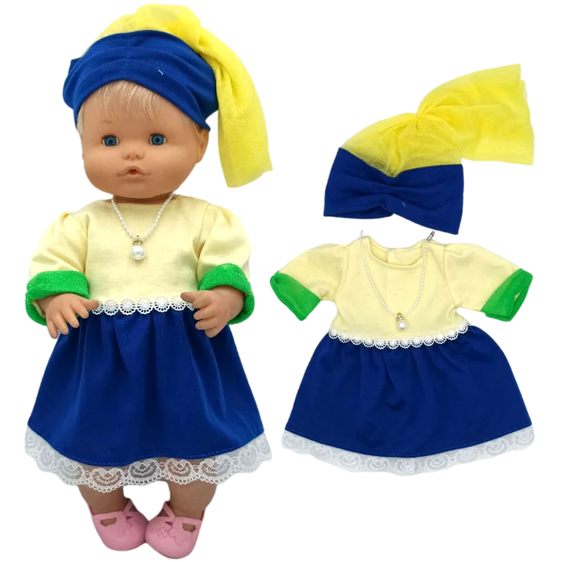 Reborn Baby Dolls Winter Coat Set 40Cm Nenuco Doll Clothing Ropa Y Su Hermanita Accessories