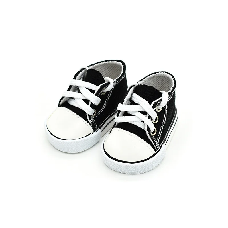 7cm Sneakers Fits 18Inch American Girl Doll, 17inch 43cm Baby Doll Shoes, 45cm Our Generation Girl Doll Accessories