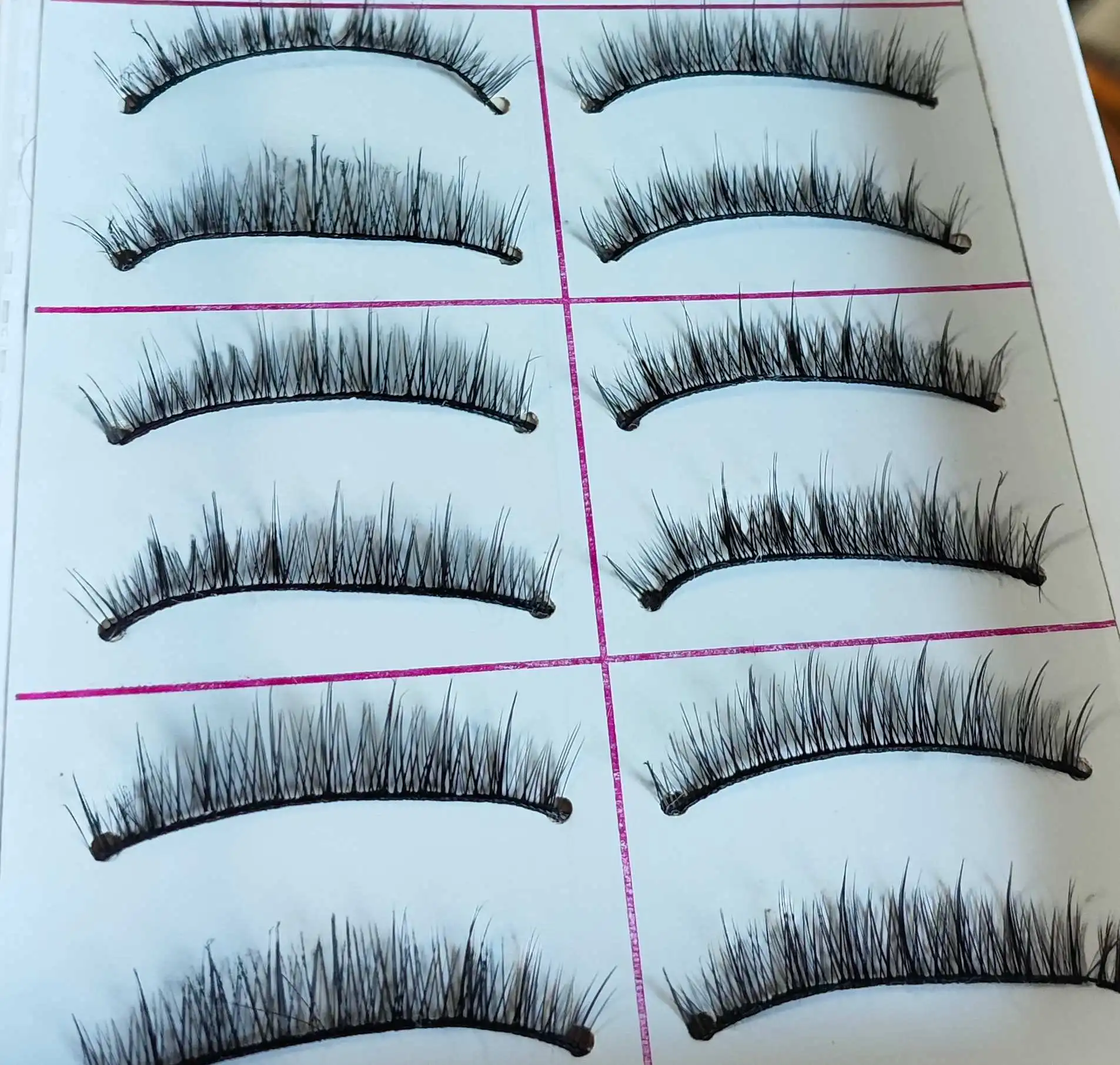 1/8 1/10 1/12 1/6 1/4 1/3 70cm aod dod msd yosd sd bjd doll eyelash black blue pink yellow purple white #6
