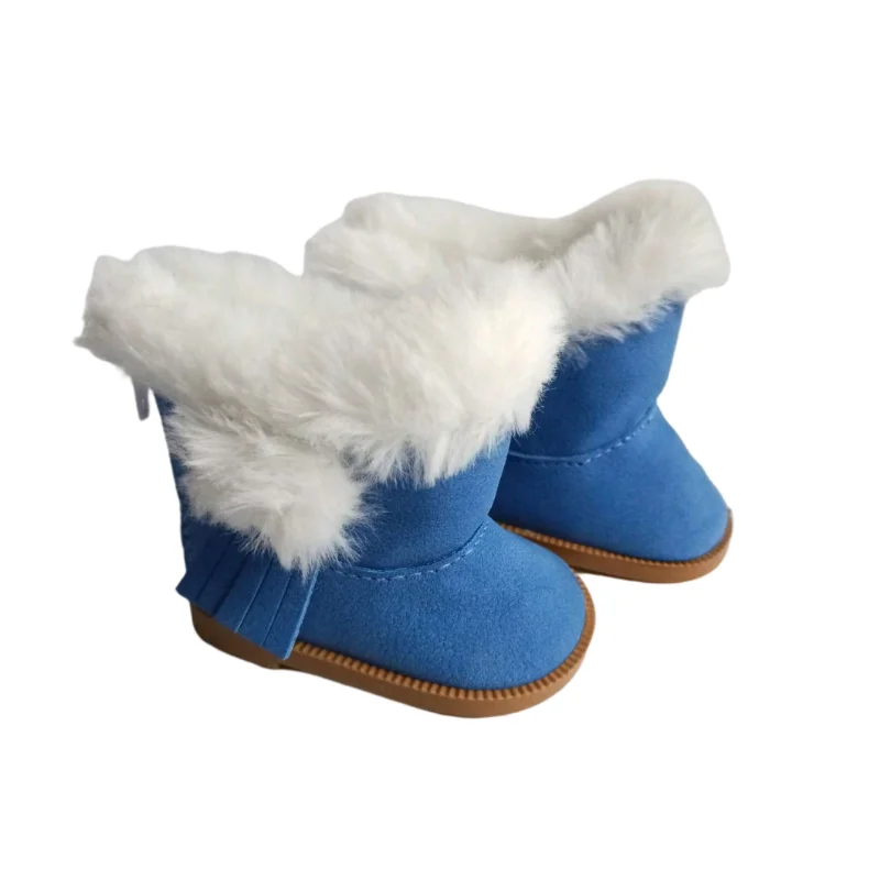 Doll Clothes for 43cm New Born Baby Toys Winter Jacket 18" Girl Doll Outfits Shoes