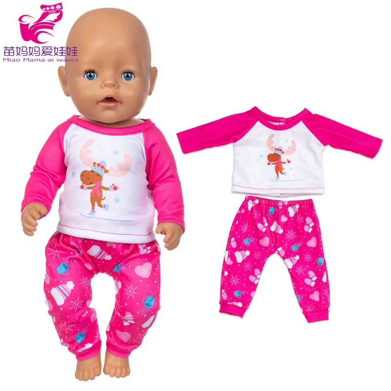 Doll Clothes for 43cm New Born Baby Toys Winter Jacket 18" Girl Doll Outfits Shoes