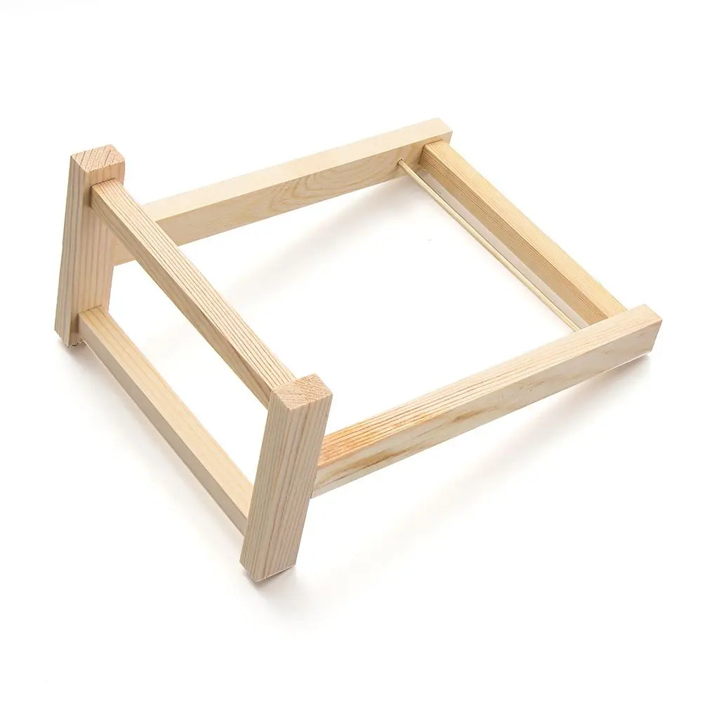 NEW for Dolls Stuffed Toys Handbag Garment Organizer Wooden Clothes Rack Scarf Holder Hangers
