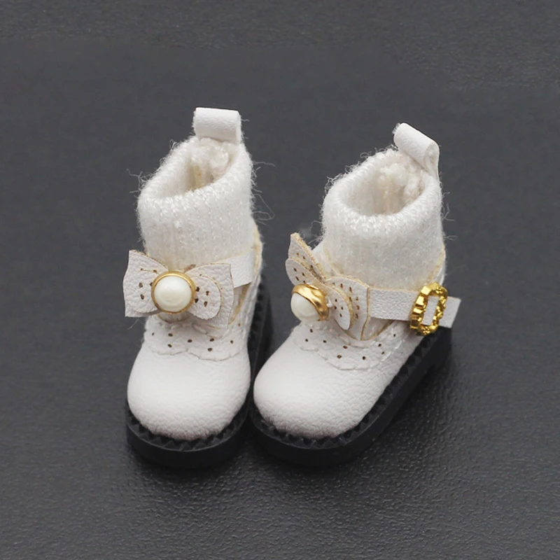Doll Boots Ob11 Shoe Baby New OB11 Shoes Doll Shoes 1/12 Shoes BJD Doll Boots