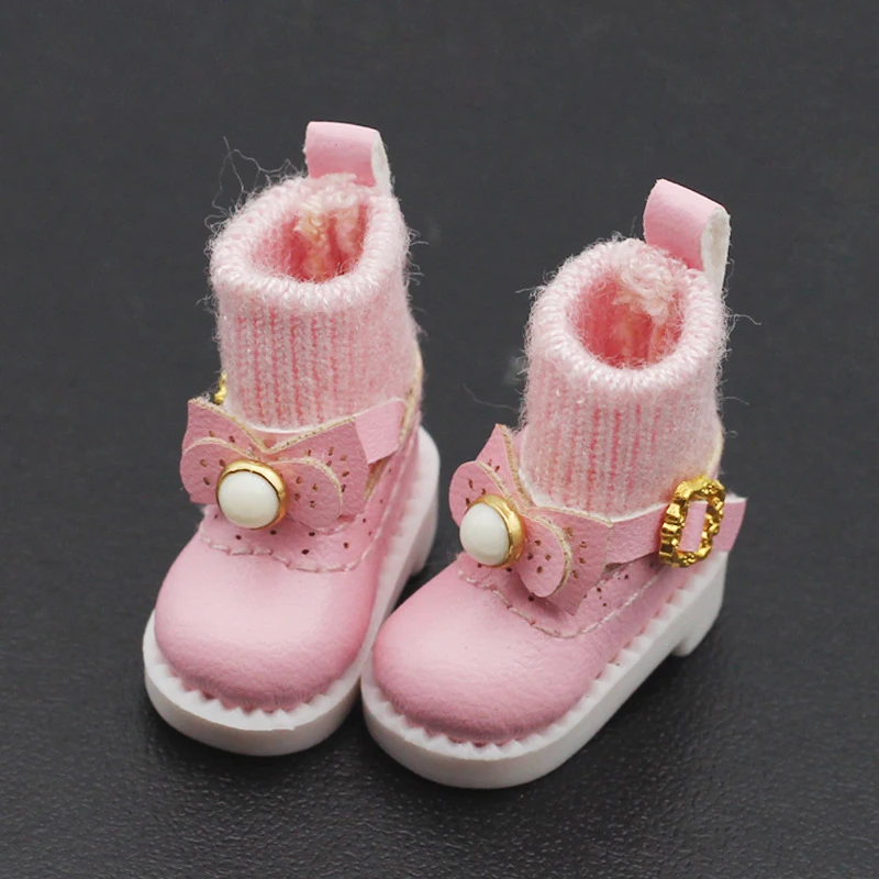 Doll Boots Ob11 Shoe Baby New OB11 Shoes Doll Shoes 1/12 Shoes BJD Doll Boots