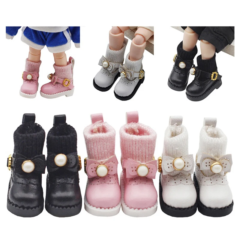 Doll Boots Ob11 Shoe Baby New OB11 Shoes Doll Shoes 1/12 Shoes BJD Doll Boots