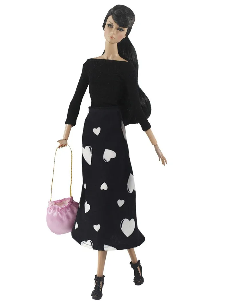 Handmade T-shirt Skirt Shorts Pants Outfit for 11.5 inch 30cm Doll Many Style for Choice Gifts for Baby Doll Accessories