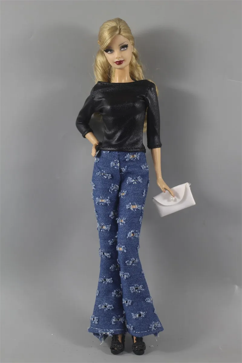 Handmade T-shirt Skirt Shorts Pants Outfit for 11.5 inch 30cm Doll Many Style for Choice Gifts for Baby Doll Accessories