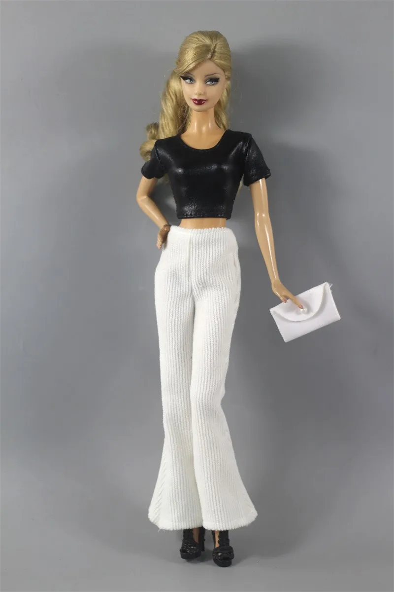 Handmade T-shirt Skirt Shorts Pants Outfit for 11.5 inch 30cm Doll Many Style for Choice Gifts for Baby Doll Accessories