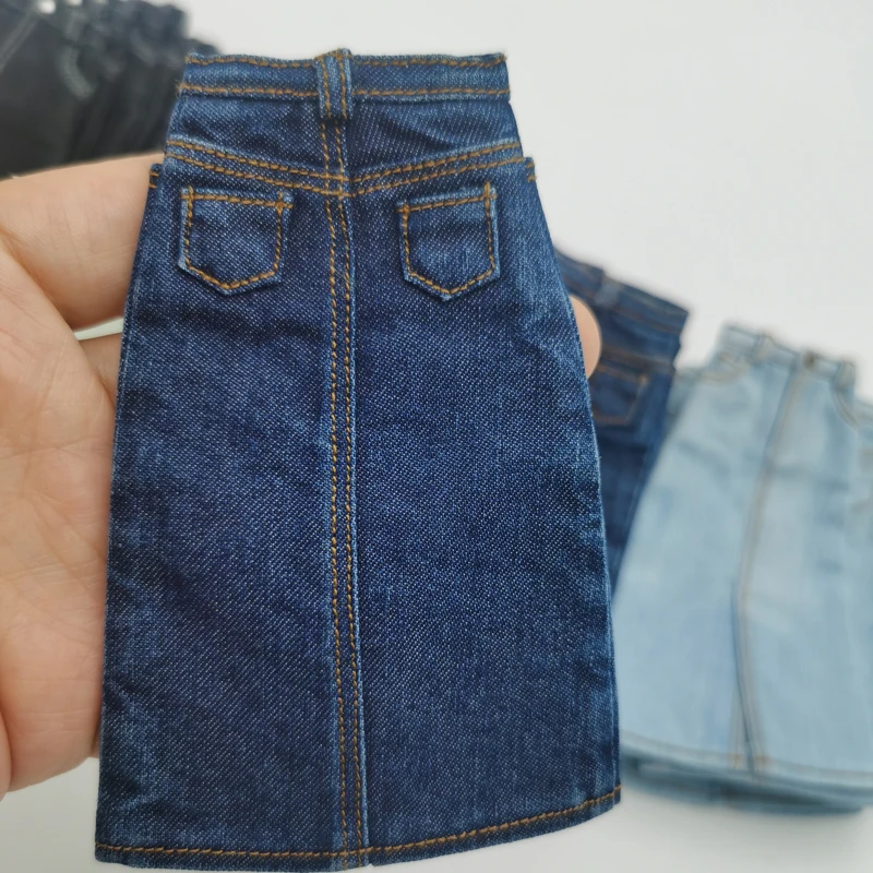 Blythe Doll Clothes Ripped Jeans And Pink White Black T-shirt For Doll OB24 Azone Doll Outfits
