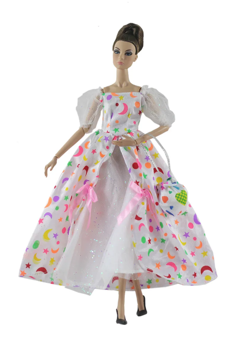 Handmade BABI Doll Clothes Dress Gown for 11.5 inch 30cm Doll Clothes Many Style Gifts for BABI Doll Accessories #01