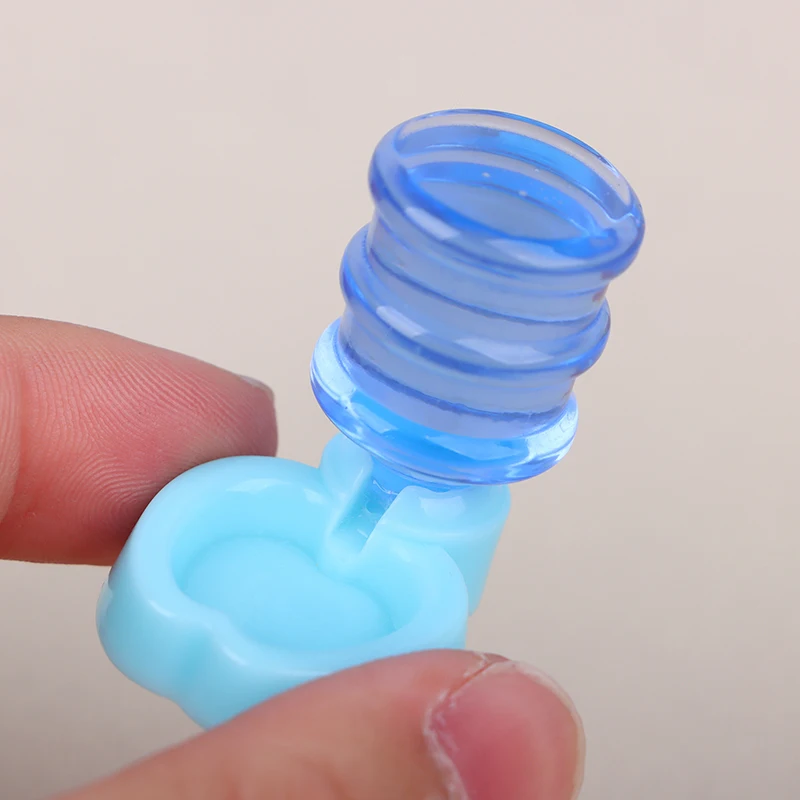 1/12 Dollhouse Mini Pet Water Dispenser Model Furniture Accessories For Doll House Decor Ornaments Kids Pretend Play Toys