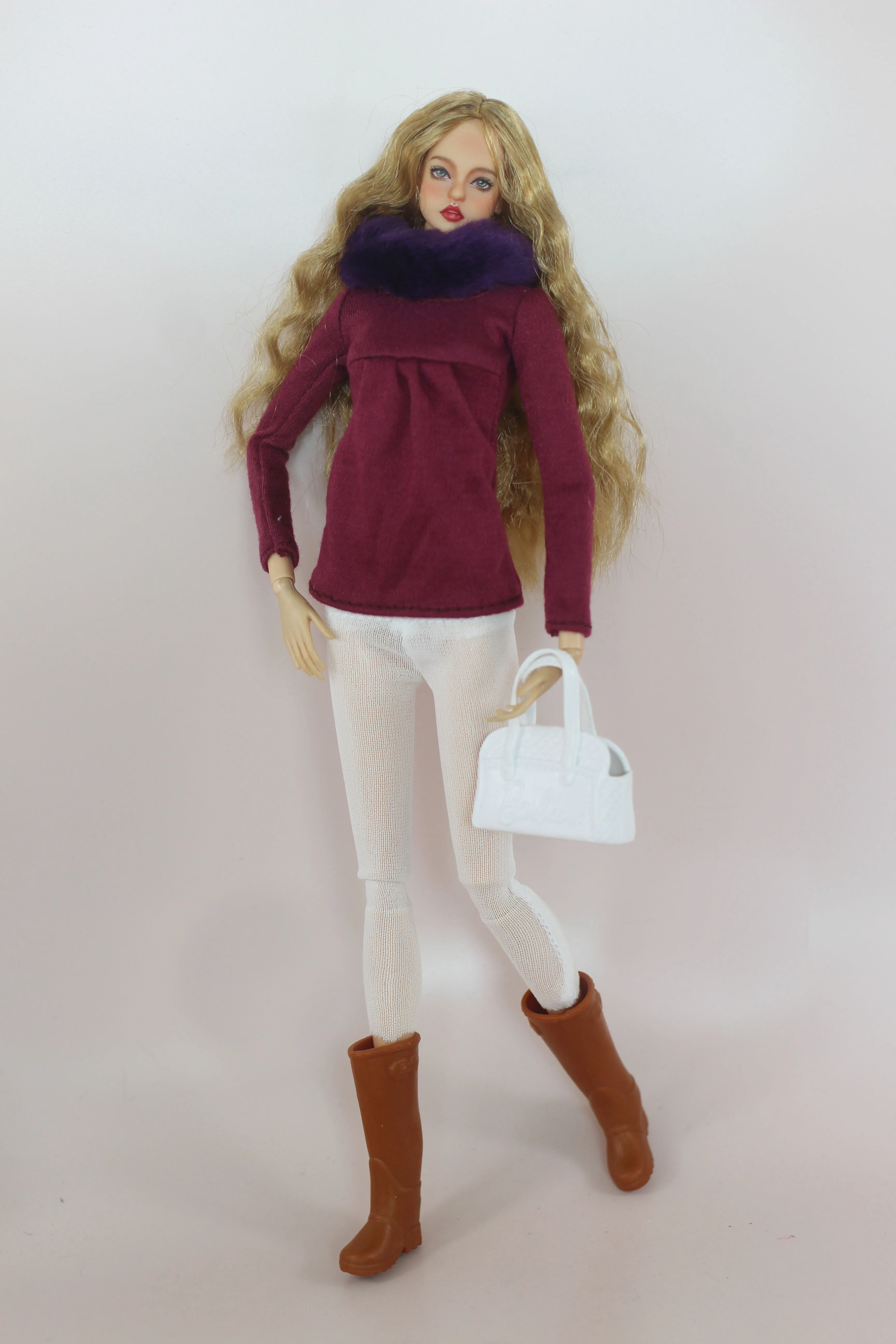 Handmade Babi Clothes Leather Clothing Outfit Overcoat for 11.5 Inch 30cm Doll BJD Clothes Many Style Gifts for Doll Accessories