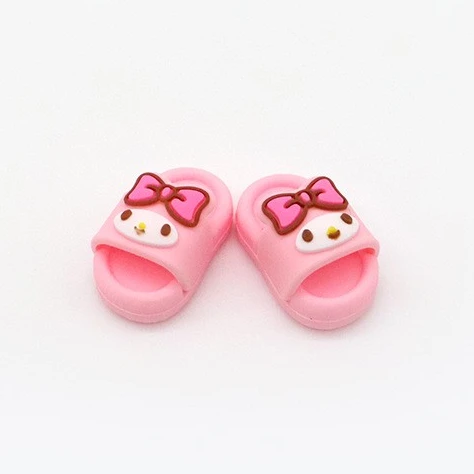 Cute Shark Slippers Doll Shoes Plastic Doll Shoes Suit for Ob11 P9 OB22 Blyth BJD12 1/6BJD YOSD Doll Accessories Gift for Girls