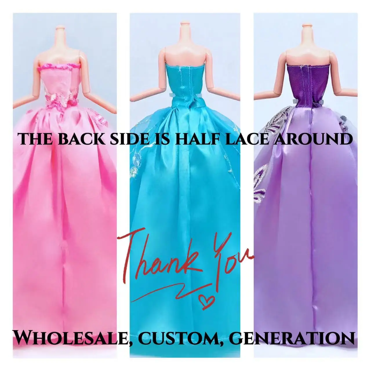 case for 30cm doll clothes Princess dress