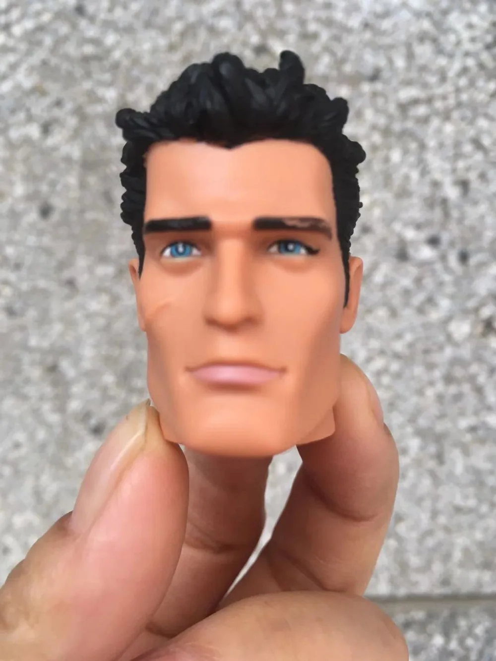 Male Doll Ken Heads Original Doll Toy Figures Good Makeup Face Prince Men Doll Heads DIY Dressing Accessories Girl Gift Toys