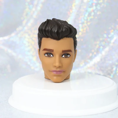 Male Doll Ken Heads Original Doll Toy Figures Good Makeup Face Prince Men Doll Heads DIY Dressing Accessories Girl Gift Toys