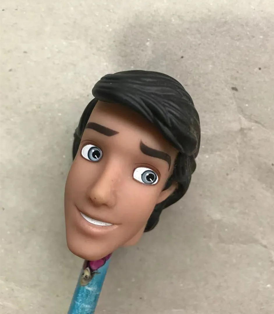 Male Doll Ken Heads Original Doll Toy Figures Good Makeup Face Prince Men Doll Heads DIY Dressing Accessories Girl Gift Toys