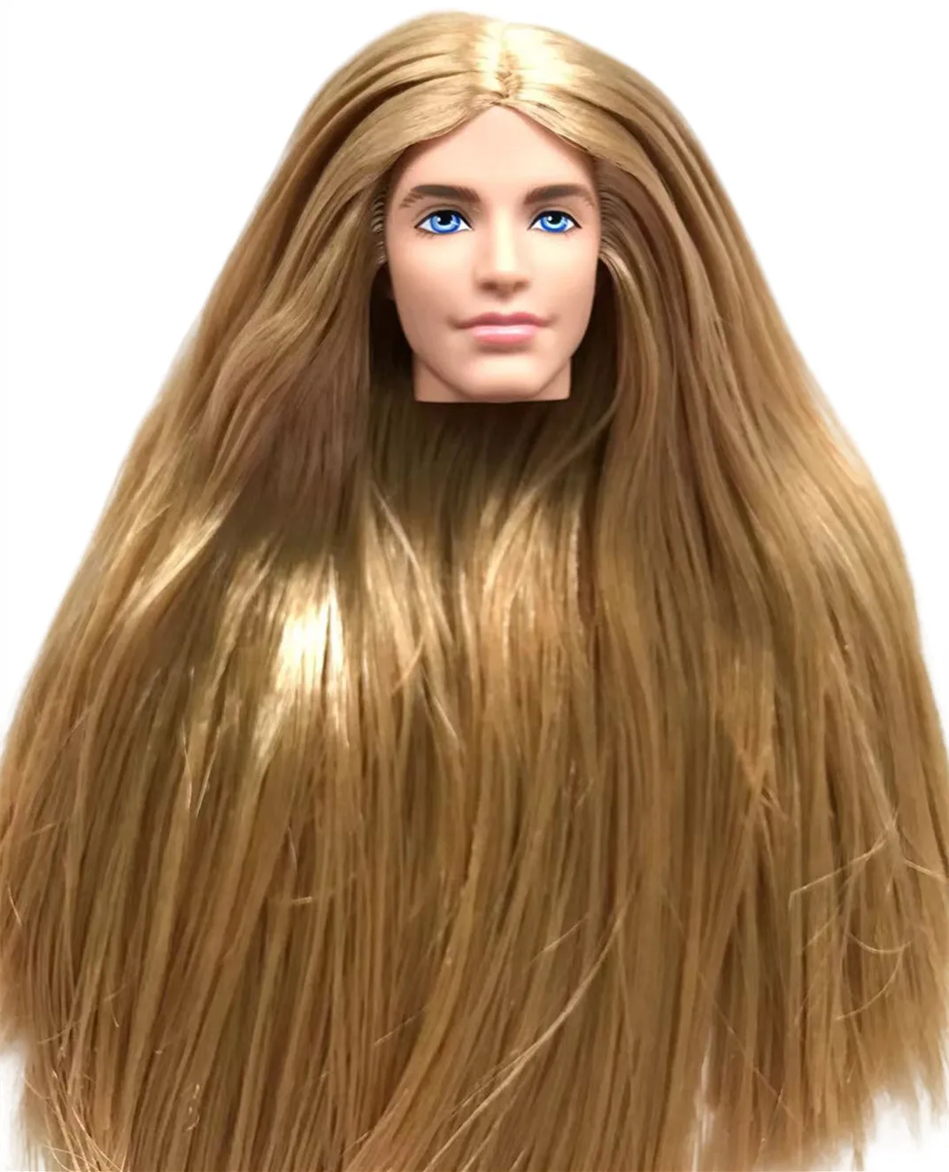 Male Doll Ken Heads Original Doll Toy Figures Good Makeup Face Prince Men Doll Heads DIY Dressing Accessories Girl Gift Toys