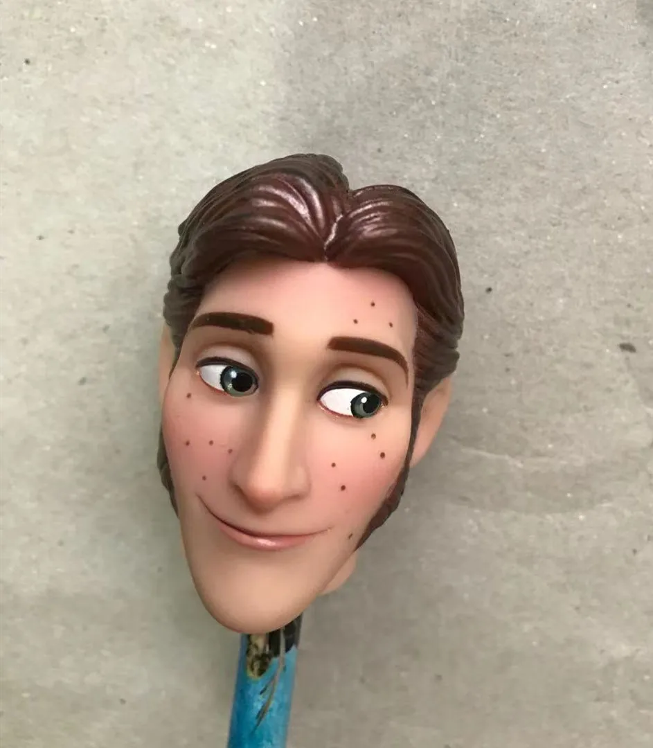 Male Doll Ken Heads Original Doll Toy Figures Good Makeup Face Prince Men Doll Heads DIY Dressing Accessories Girl Gift Toys