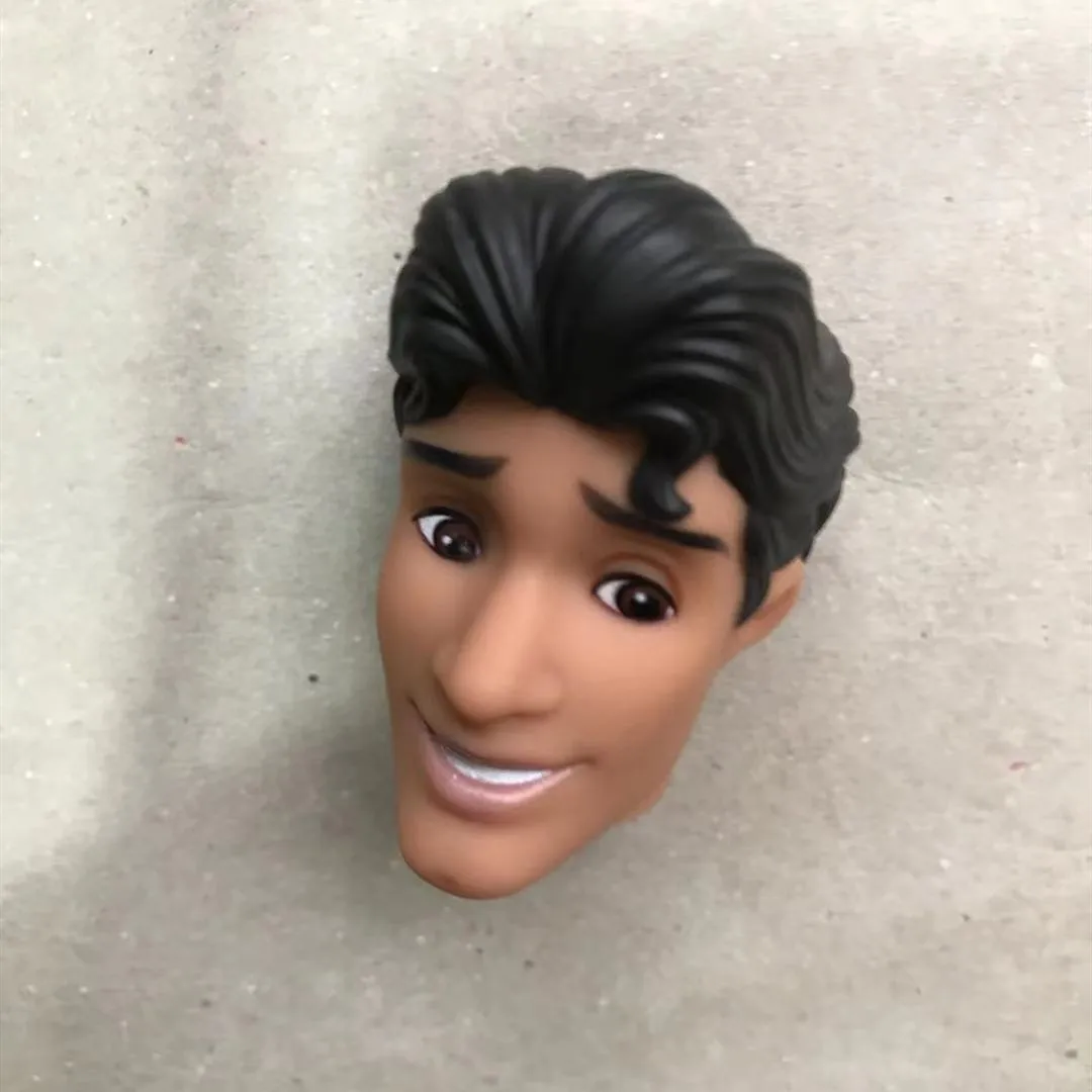 Male Doll Ken Heads Original Doll Toy Figures Good Makeup Face Prince Men Doll Heads DIY Dressing Accessories Girl Gift Toys