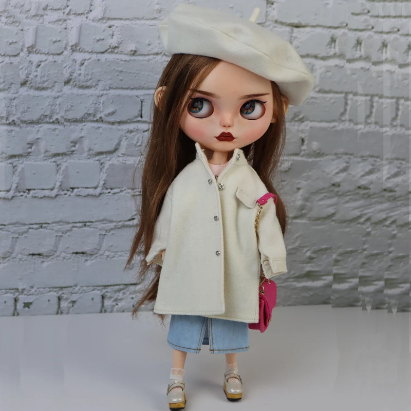 Blythe Doll Clothes Shirt Jeans Pants Skirt for Ob24 Ob22 Azone Dolls Shirt