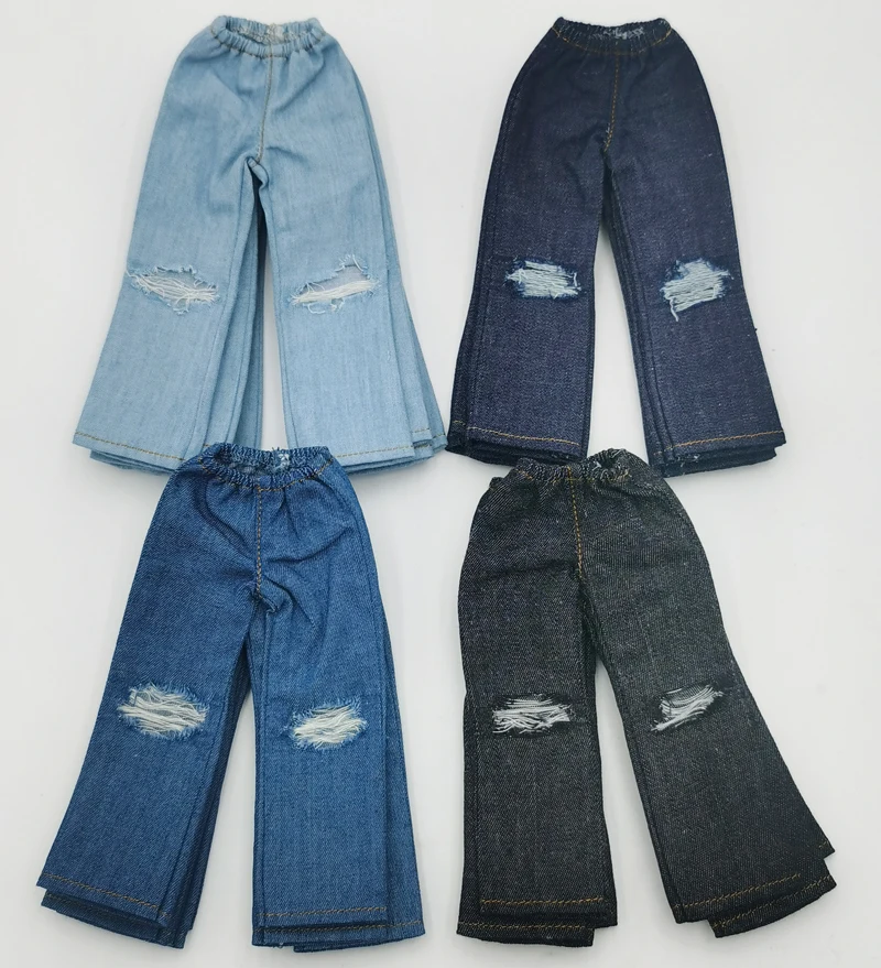 Blythe Doll Clothes Shirt Jeans Pants Skirt for Ob24 Ob22 Azone Dolls Shirt