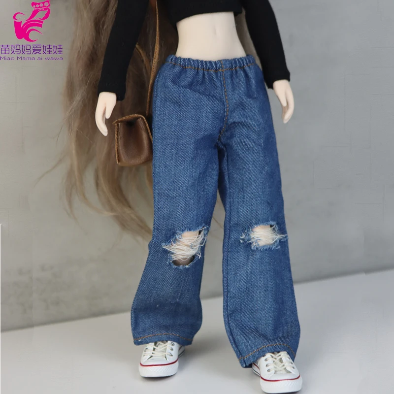 Blythe Doll Clothes Shirt Jeans Pants Skirt for Ob24 Ob22 Azone Dolls Shirt