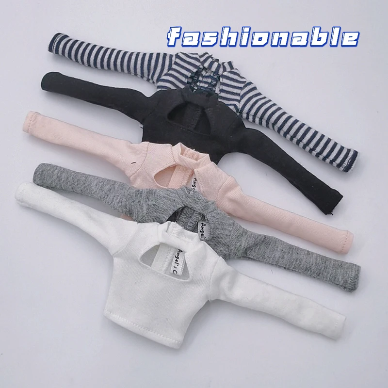 Blythe Doll Clothes Shirt Jeans Pants Skirt for Ob24 Ob22 Azone Dolls Shirt