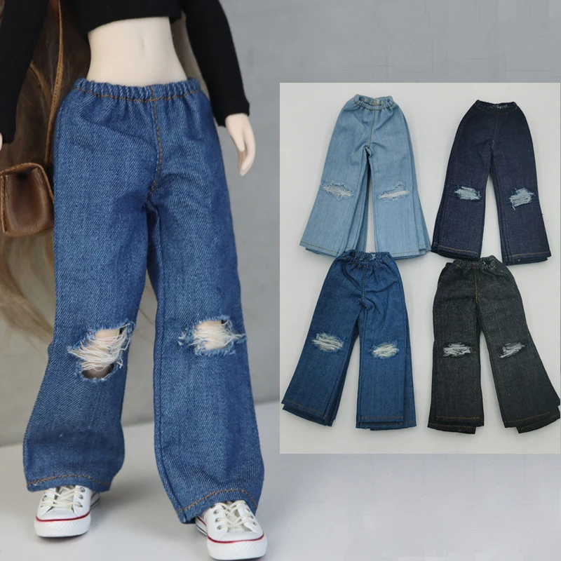 Blythe Doll Clothes Shirt Jeans Pants Skirt for Ob24 Ob22 Azone Dolls Shirt