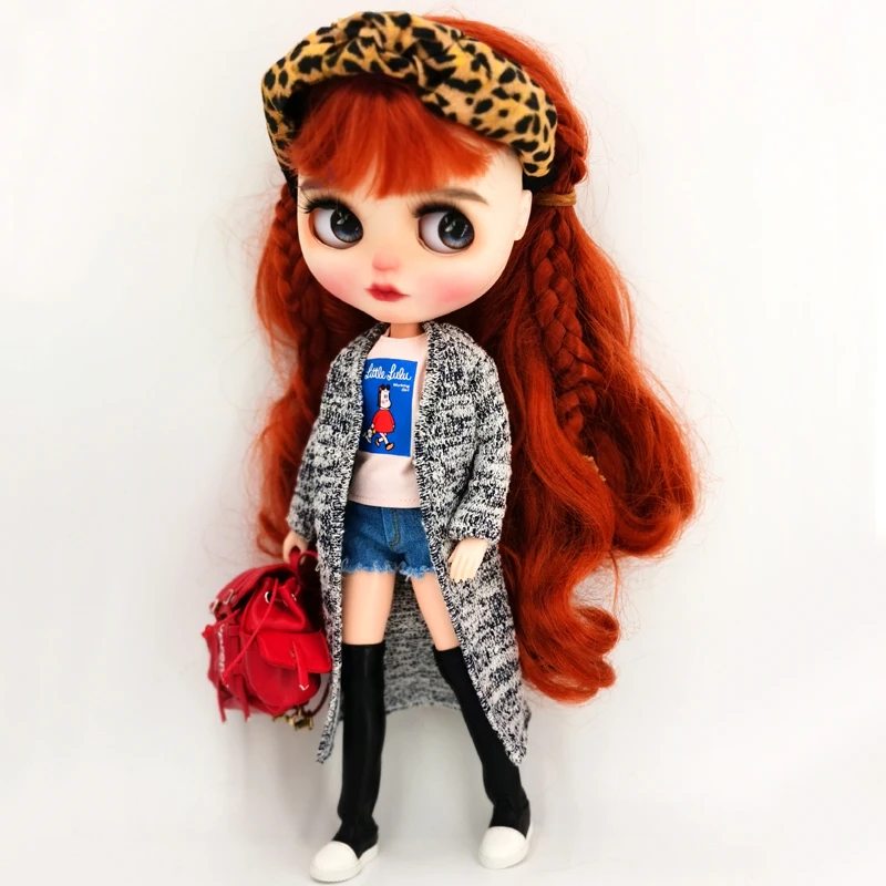 Blythe Doll Clothes Shirt Jeans Pants Skirt for Ob24 Ob22 Azone Dolls Shirt