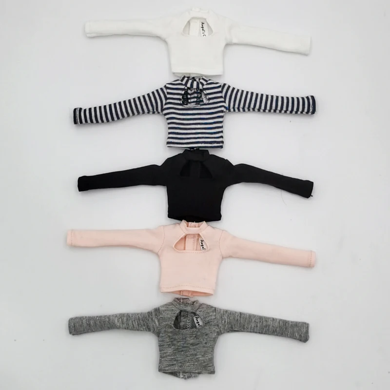 Blythe Doll Clothes Shirt Jeans Pants Skirt for Ob24 Ob22 Azone Dolls Shirt
