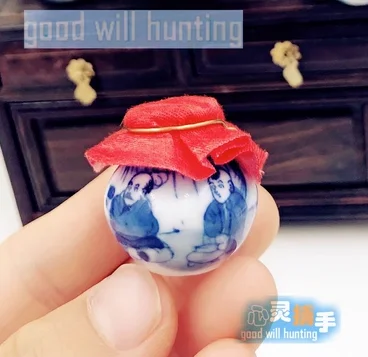 1:12 Doll House Miniature Chinese Medicine Model Chinese Medicine Shop Scene Pill Medicine Wine Prescription BJD Doll Decoration