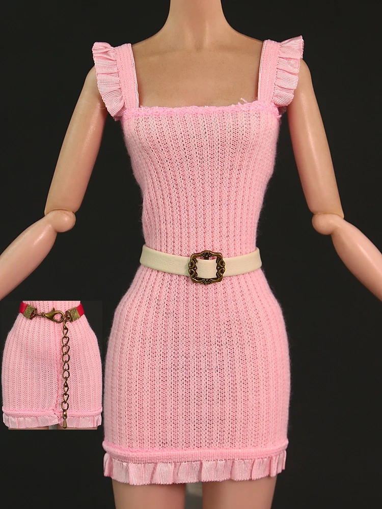 RUHERW 2026 Spring New High Quality Doll Belt Fashion Leather Waistband for 11.5-inch Female Doll 1/6 Doll Accessories