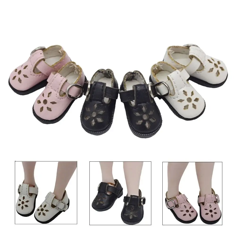3.2cm Doll Shoes for Blythes Doll Toy,1/8 Mini Leather Dolls Shoes for Blyth Azone BJD,Casual Shoes Accessories